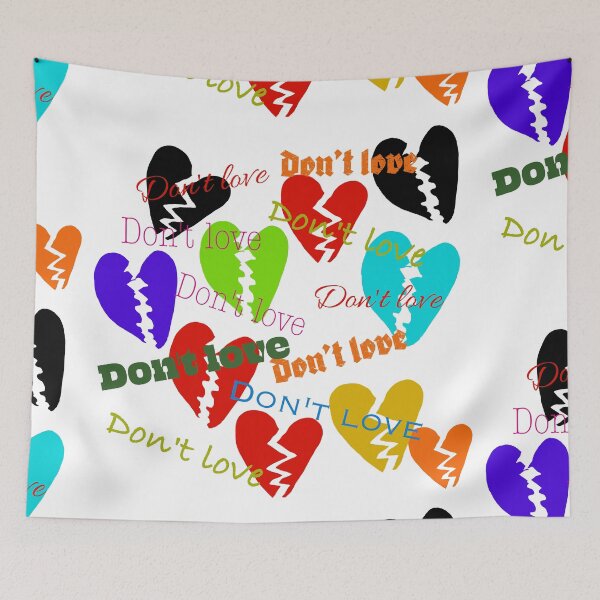 Item preview, Don't love with broken hearts designed and sold by ChernivtsiSkoda.