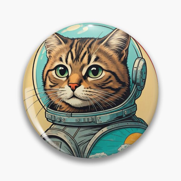 Item preview, The Catstronaut designed and sold by Thaivi Design.