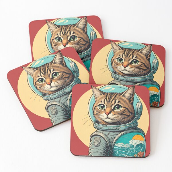 Item preview, The Catstronaut designed and sold by Thaivi Design.