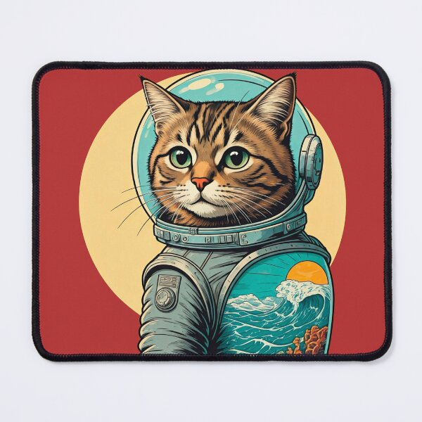 Item preview, The Catstronaut designed and sold by Thaivi Design.