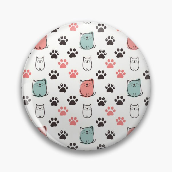 Item preview, Cats Paws Pattern designed and sold by CraftyBloom.