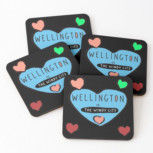 Item preview, Wellington: The Windy City - Heartfelt Tribute to New Zealand's Coolest Capital designed and sold by Michael van der Hoorn.