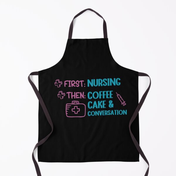 Item preview, Nursing Puns - First Nursing Then Coffee, Cake And Conversation designed and sold by GRABAPSHOP.