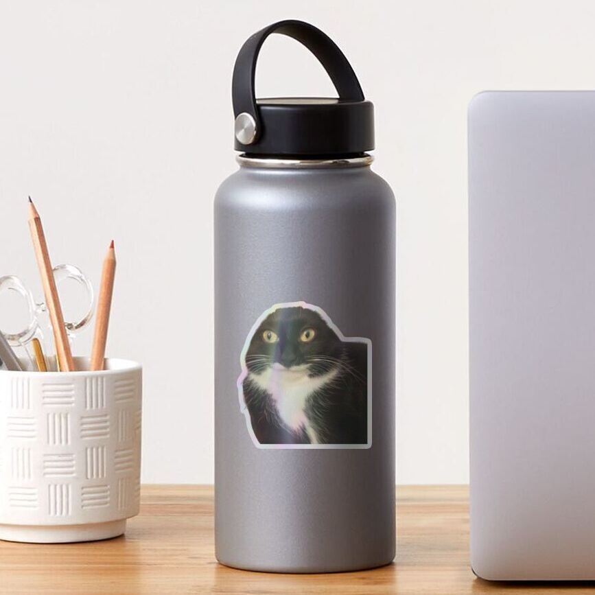 Item preview, Holographic Sticker designed and sold by MyCatJyn.
