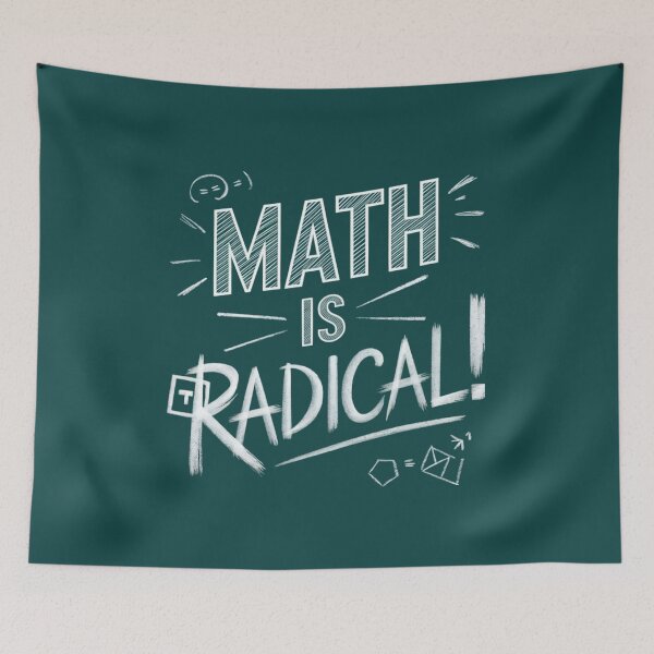 Item preview, Chalkboard Style Math Humor Art designed and sold by TeeGrit.