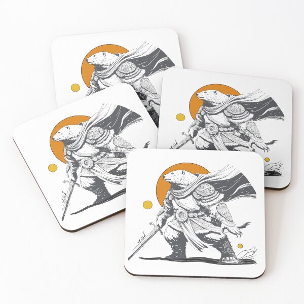 Item preview, "Polar Bear Warrior" Manga Ink Art Style designed and sold by MyloArts.