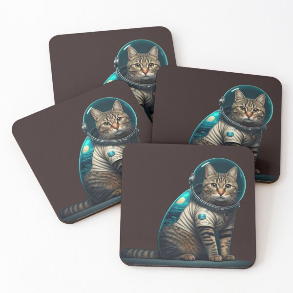 Item preview, The Catstronaut designed and sold by Thaivi Design.