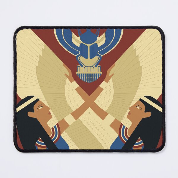 Item preview,  Egyptian goddess of justice Maat with a scarab designed and sold by Ranaaart.