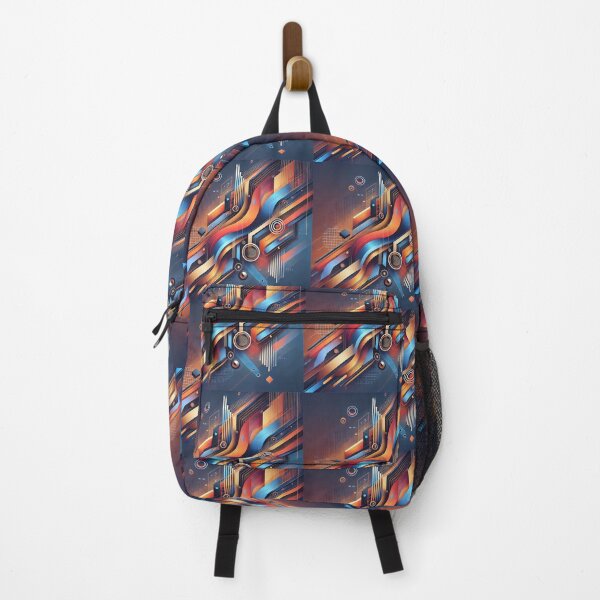 Item preview, Futuristic Abstract Design in Vibrant Colors designed and sold by Half-Meccanoo.