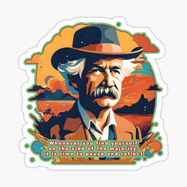 Item preview, Mark Twain once said Time to reflect designed and sold by croy0010.