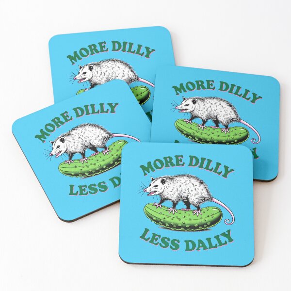Item preview, More Dilly  Less Dally   designed and sold by TeeARTHY.