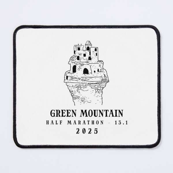 Item preview, Green Mountain - Half Marathon – 13.1 – 2025 designed and sold by Moritz Schwäble.
