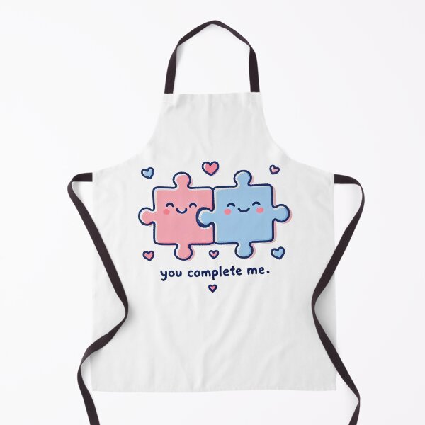 Item preview, Perfect Match Adorable Puzzle Pieces Valentine Art designed and sold by GracePaigePlaza.