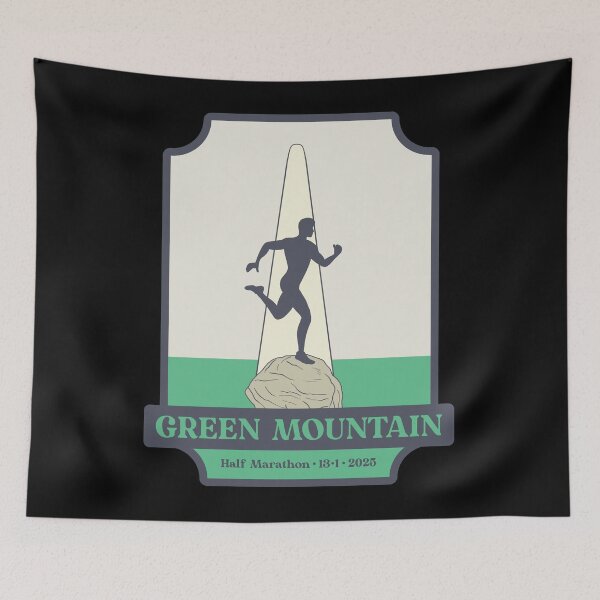 Item preview, Green Mountain Half Marathon – 13.1 – 2025 designed and sold by Moritz Schwäble.