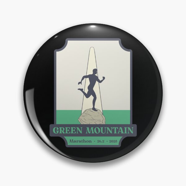 Item preview, Green Mountain Marathon – 26.2 – 2025 designed and sold by Moritz Schwäble.
