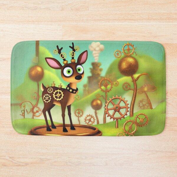 Item preview, Steampunk Roe Deer designed and sold by Sillytoe.