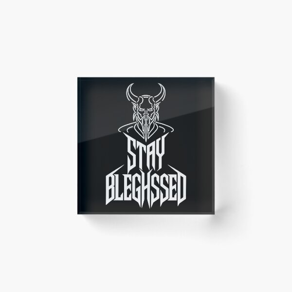 Item preview, Stay Bleghssed and Unholy designed and sold by Kaurisdigital.