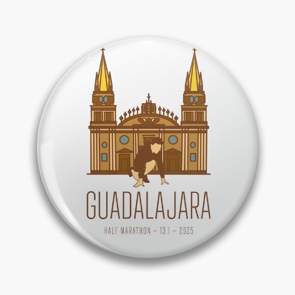 Item preview, Guadalajara - Half Marathon – 13.1 – 2025 designed and sold by Moritz Schwäble.