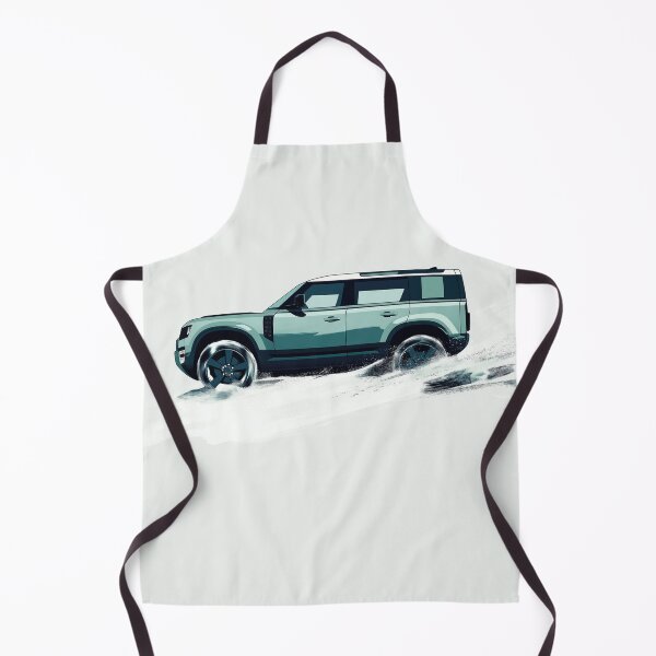 Item preview, Green D110 Side View 4x4 In snow designed and sold by blackdogshop.