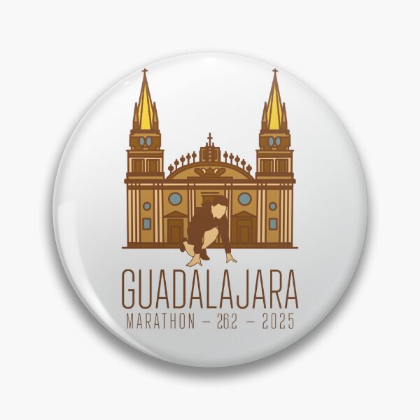 Item preview, Guadalajara Marathon – 26.2 – 2025 designed and sold by Moritz Schwäble.