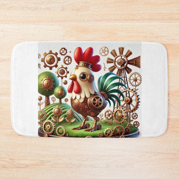 Item preview, Steampunk Rooster designed and sold by Sillytoe.