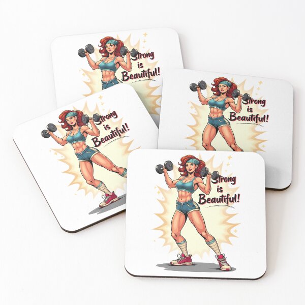 Item preview, Strong woman lifting weights vintage designed and sold by JonelleTshirts.
