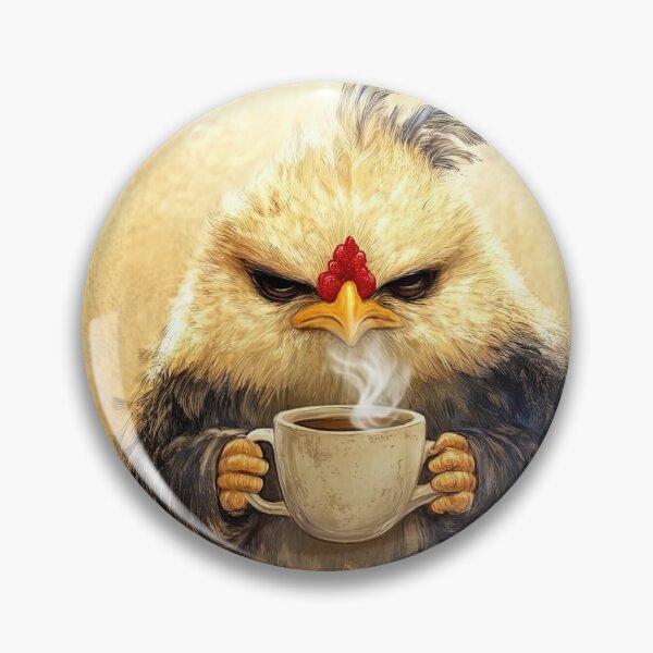 Item preview, "Morning Brew: The Grumpy Chick" designed and sold by bloorose.