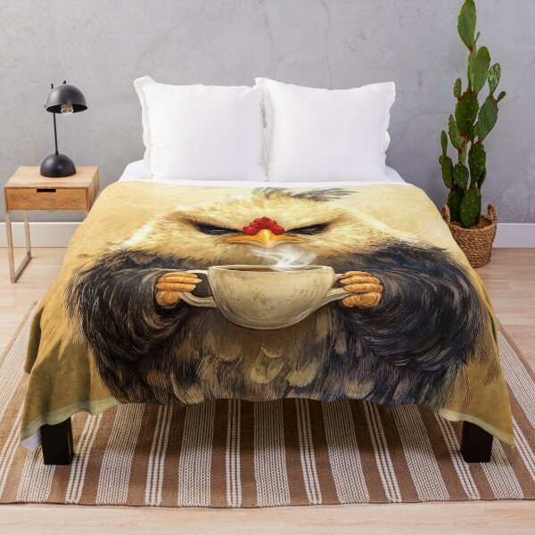 Item preview, "Morning Brew: The Grumpy Chick" designed and sold by bloorose.