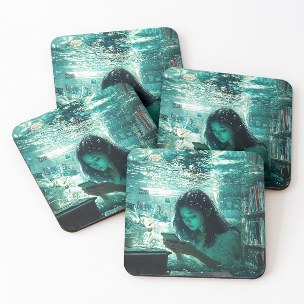 Item preview, Submerged in the Digital Current designed and sold by oanaunciuleanu.