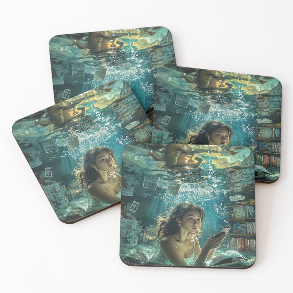Item preview, Submerged in the Digital Current designed and sold by oanaunciuleanu.