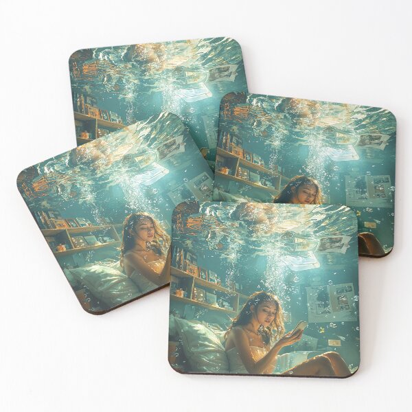 Item preview, Submerged in the Digital Current designed and sold by oanaunciuleanu.