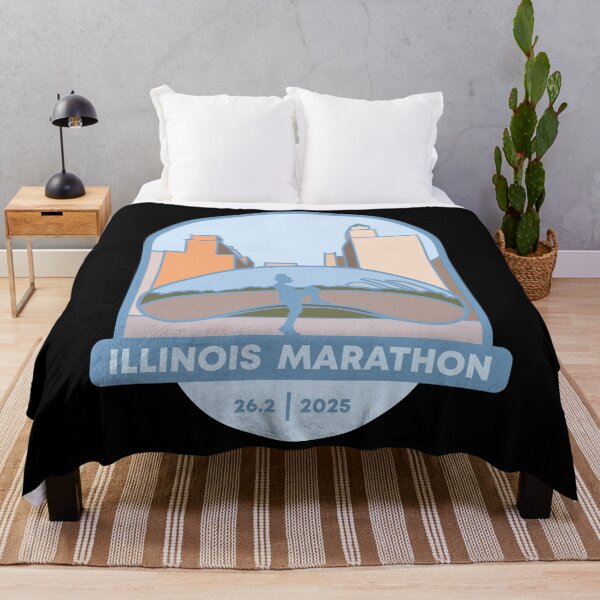 Item preview, Illinois Marathon – 26.2 – 2025 designed and sold by Moritz Schwäble.