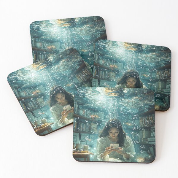 Item preview, Submerged in the Digital Current designed and sold by oanaunciuleanu.