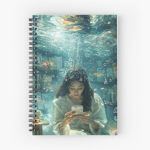 Item preview, Submerged in the Digital Current designed and sold by oanaunciuleanu.
