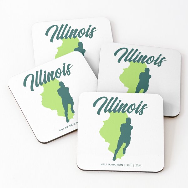Item preview, Illinois Half Marathon – 13.1 – 2025 designed and sold by Moritz Schwäble.