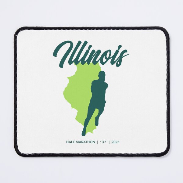 Item preview, Illinois Half Marathon – 13.1 – 2025 designed and sold by Moritz Schwäble.