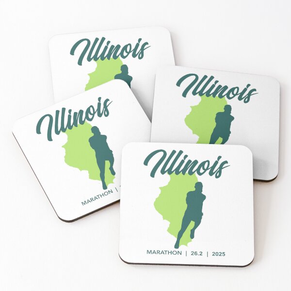 Item preview, Illinois Marathon – 26.2 – 2025 designed and sold by Moritz Schwäble.