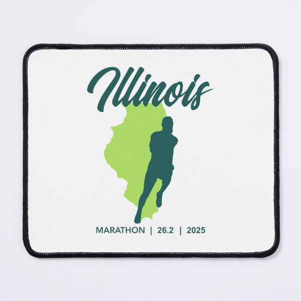 Item preview, Illinois Marathon – 26.2 – 2025 designed and sold by Moritz Schwäble.