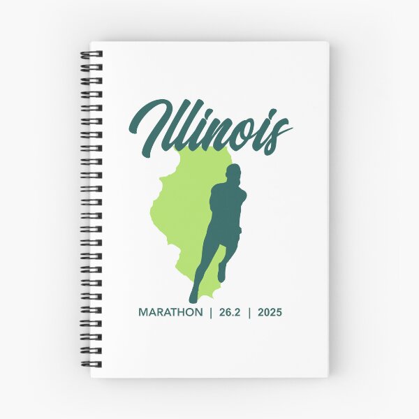 Item preview, Illinois Marathon – 26.2 – 2025 designed and sold by Moritz Schwäble.