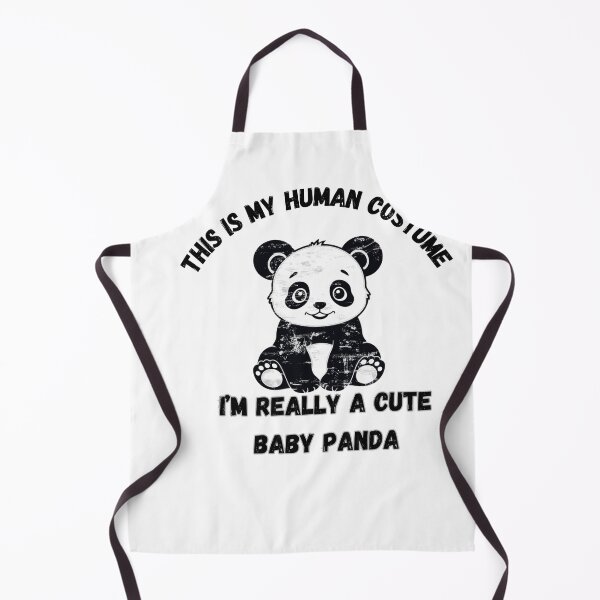Item preview, This is my Human Costume, I'm really a cute baby panda designed and sold by  Any Mood Designs.