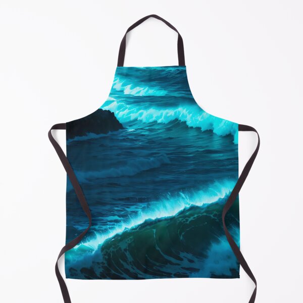 Item preview, Blue Ocean Waves designed and sold by Timegraf.