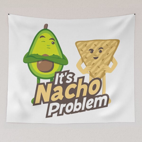 Item preview, JoyPixels™ Its Nacho Problem Avocado Emoji designed and sold by JoyPixels.