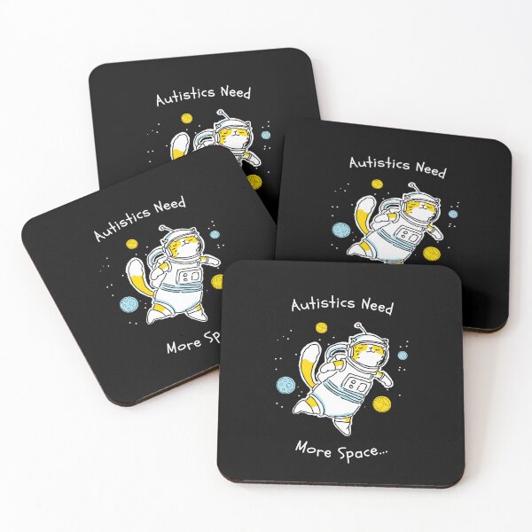 Item preview, Autistics Need More Space designed and sold by MaskandBeyond.