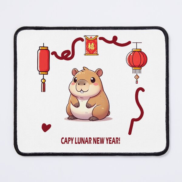 Item preview, Capy Lunar New Year! designed and sold by XYZish.