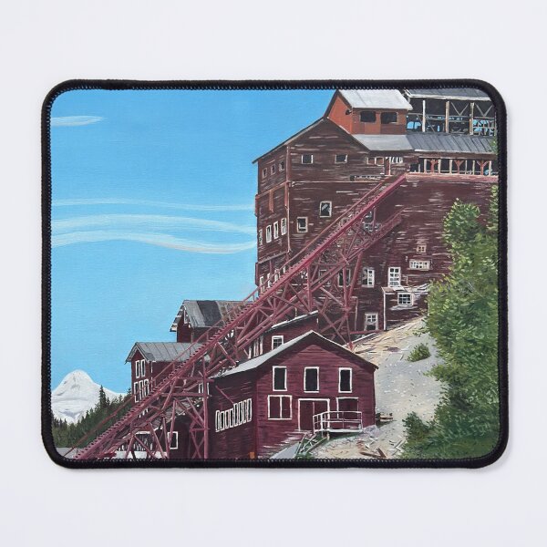 Item preview, Kennicott Mill Building in Summer, Alaska, Wrangell - St. Elias National Park designed and sold by Scott Clendaniel.