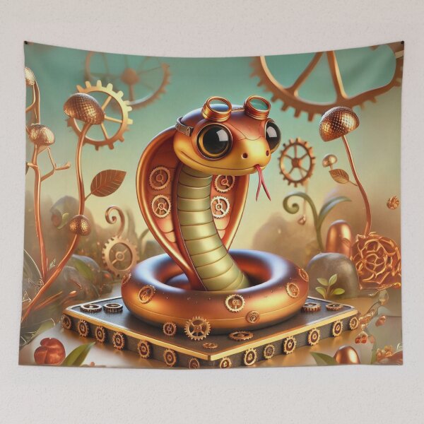 Item preview, Steampunk Rubber Boa designed and sold by Sillytoe.