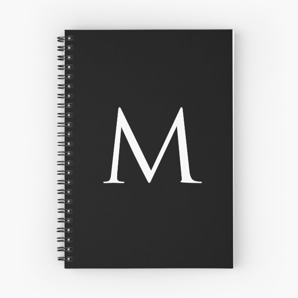 Item preview, Capital Letter M - Stylish Serif Font (White) designed and sold by STUDIO-72.
