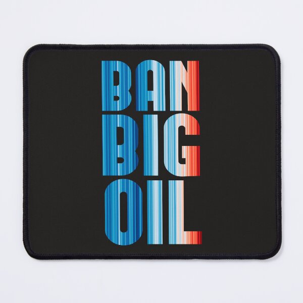 Item preview, Climate Change Stripes - Ban Big Oil designed and sold by Frank J. Art.