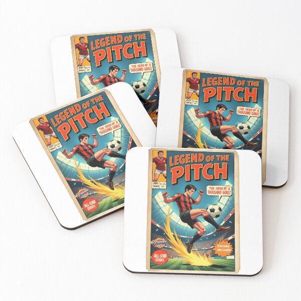 Item preview, Comic book cover poster soccer player designed and sold by JonelleTshirts.
