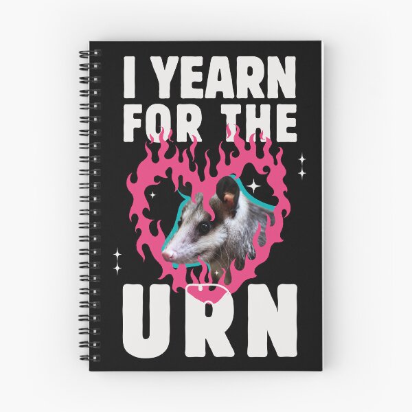 Item preview, I Yearn For The Urn Opossum designed and sold by Unhinged Hellions.